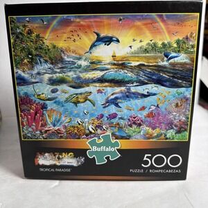 Buffalo Games - Amazing Nature Collection - Tropical Paradise - 500 Piece Jigsaw